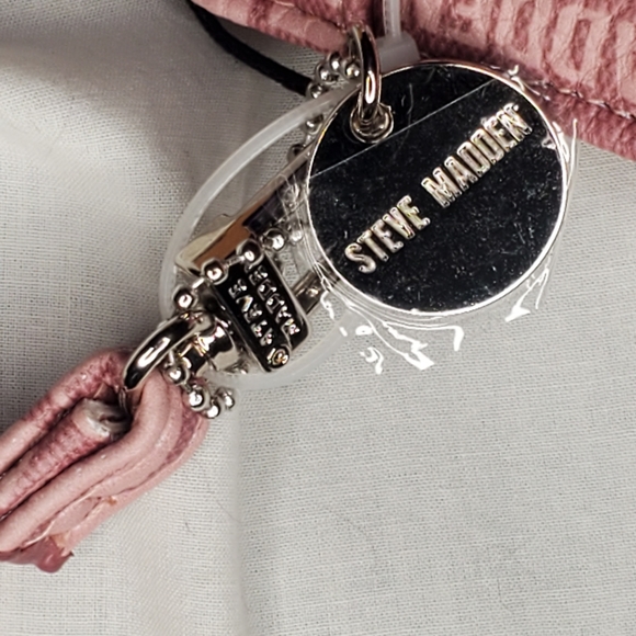 Steve Madden Trifold Clutch Wallet Wristlet - Pink (NWT) - Picture 7 of 12